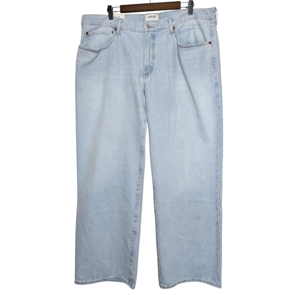 🎉Host Pick🎉 Agolde Fusion Jean Mid-rise Wide-leg Jeans Size 34 - Picture 4 of 16